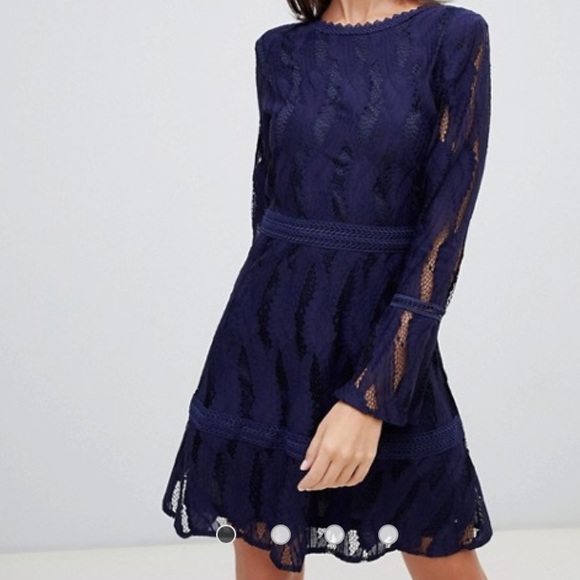 ASOS Dresses & Skirts - ASOS Boohoo Lace Dress Size 6